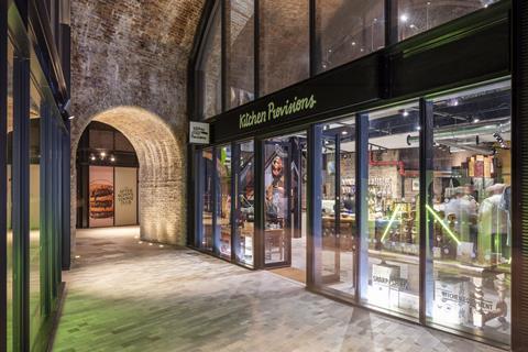 Kitchen Provisions store at Borough Yards, London